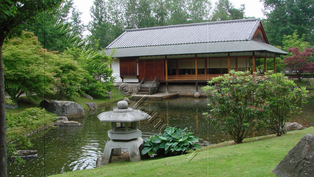 Японский сад в Бельгии